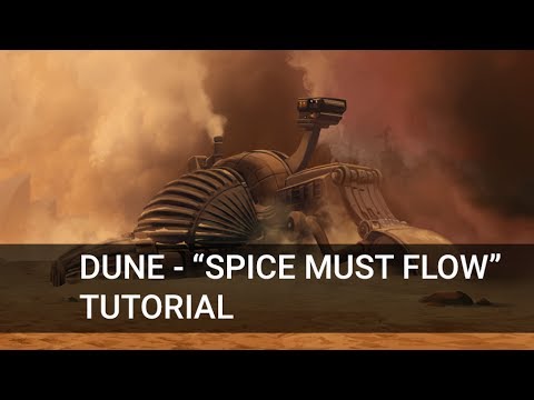 Frank Herbert's "DUNE" - "Spice must flow!.." - Process time lapse