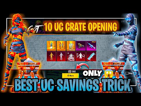 Sirf 10 UC Me MUMMY SET?! 😱 Best Crate Opening Trick 💥 | BGMI UC Saving  | Prime Plus Magic!