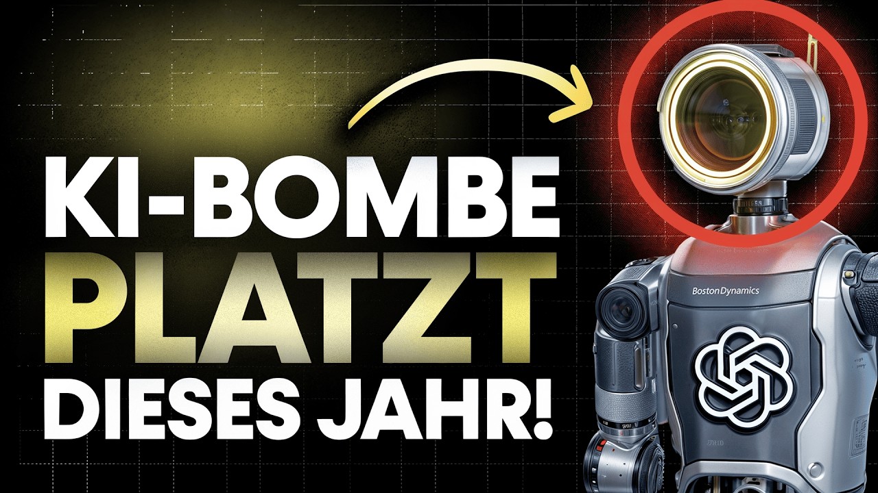 Krass: 10 KI-Dinge, die DIESES JAHR kommen! (KI 2025 MEGA-Prognosen Deutsch)