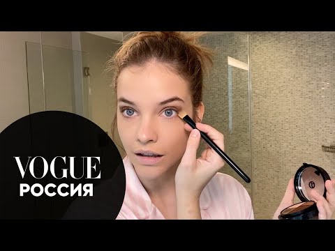 Барбара Палвин показывает вечерний макияж | Vogue Россия
