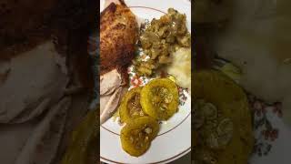 Turkey Dinner, Home cooking #youtubeshorts #shorts #shortvideo #turkey #subscribe #homemade #viral by Puffin Pete