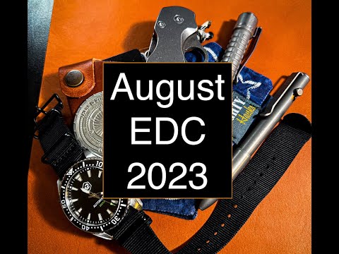 August EDC: What's in my pocket?