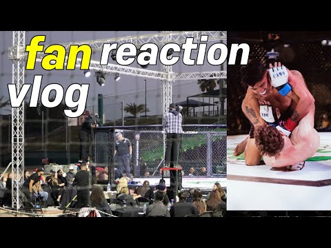 vlog✨MMA 링 밖은 흥분 빵 Christian Buckner Vs. Justin Rippey - Cheering Friends, Judo family