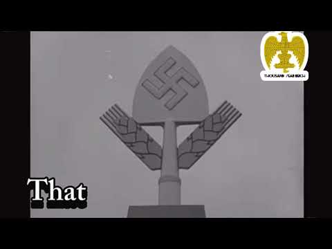 Nuremberg Rally, Hitler speech to German workers in 31 December 1936 (English Subtitles)