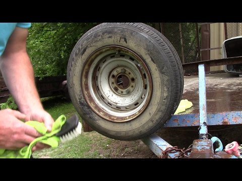 Super Clean Degreaser On Dirty Tire: I'm In Love!