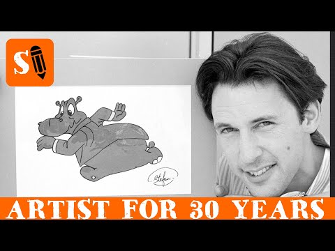 Stayf DRAWS Professional Artist for 30 Years