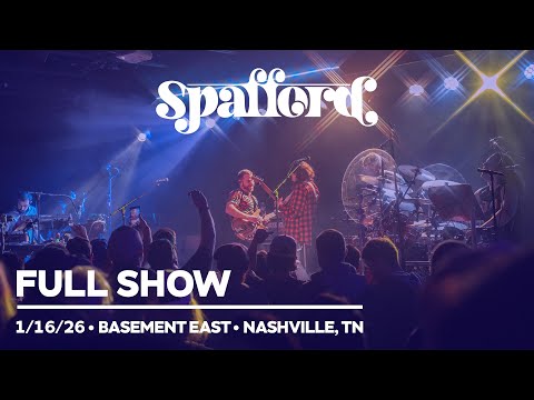 Spafford - 1/16/2026 | Basement East | Nashville, TN (FULL SHOW)