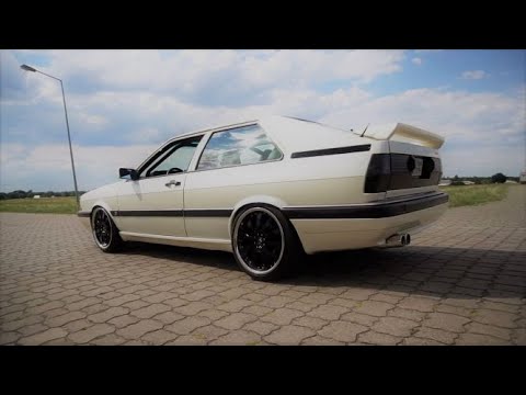 Audi Coupe Quattro 5 Zylinder Acceleration Sound Drive