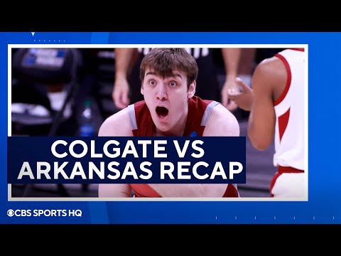 March Madness: Arkansas Beats Colgate Recap | CBS Sports HQ