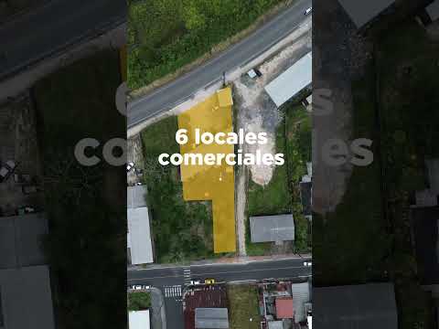 SE VENDE TERRENO CON LOCALES COMERCIALES - PASO LATERAL PUYO #pastaza #terrenoenventa