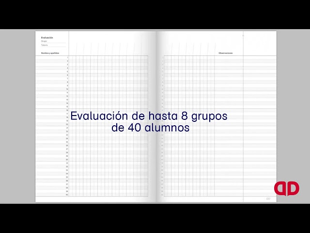 Vídeo relacionado con ADDITIO - Cuaderno Memo-Notas para el profesorado | Evaluación continua | Diario de clases | Tamaño A4 | Español | Verde