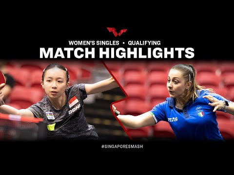 Nicole Arlia vs Cheng Janissa | WS Qual | Singapore Smash 2023