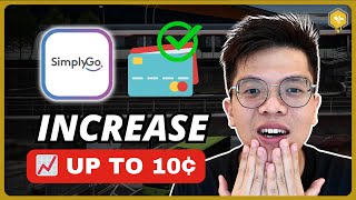 Best card for Simplygo Bus/MRT rides (Public Transport fare hike 2025)