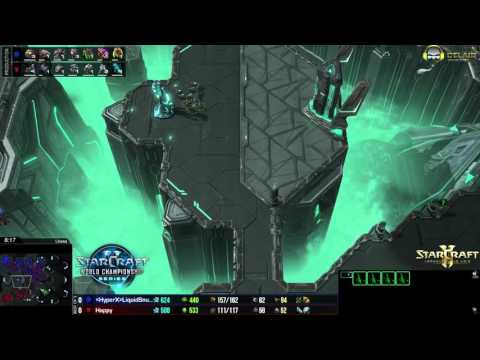 Happy vs HyperX Liquid Snute TvZ Ulrena WCS 2016 Overlorddrop Starcraft 2 Lotv