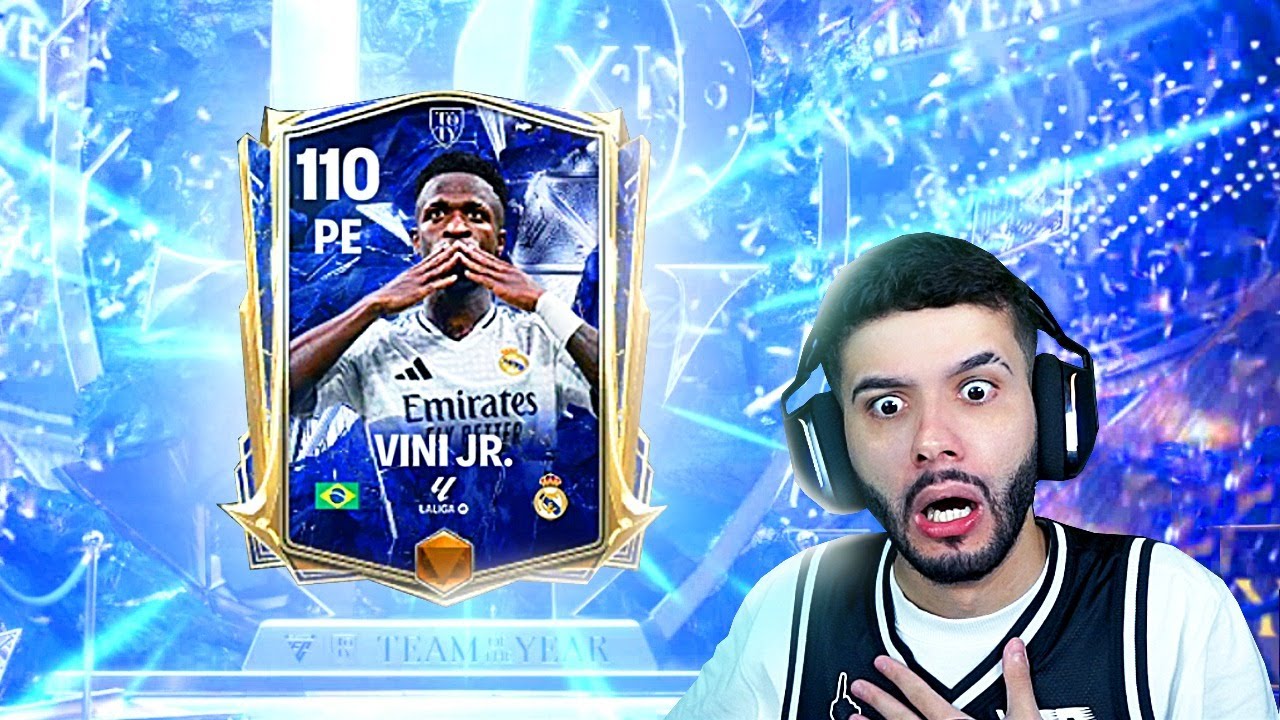 VINÍCIUS JÚNIOR TOTY!! 🇧🇷😱 FC MOBILE