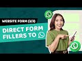 How to Redirect Web Form Submission to WhatsApp - Berdu.id