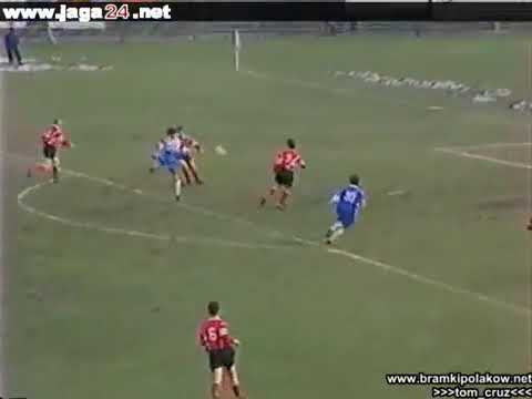 Ruch Chorzów - Jagiellonia Białystok 2-0 (0-0) Runda wiosenna sezonu 1992/93  3.04.1993