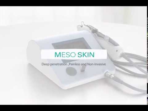 Needle free mesotherapy machine