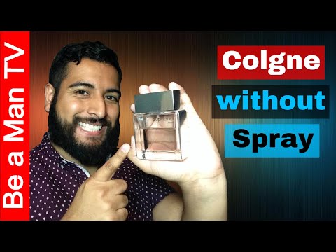 How to Apply Cologne without Spray