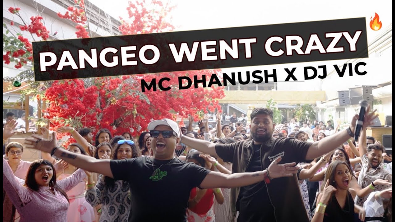DJ VIC × MC Dhanush — Live Corporate Set