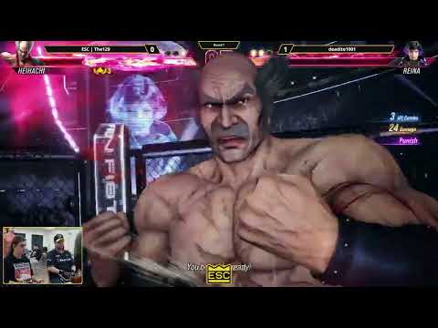 22-11-2025: ESC | The129 (Kazuya, Heihachi) Vs. deadite1001 (Reina) - TEKKEN 8 Tournament