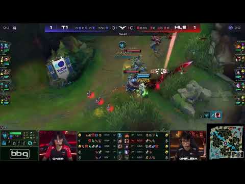 O que a BOTLANE da T1 faz quando é GANKADA!