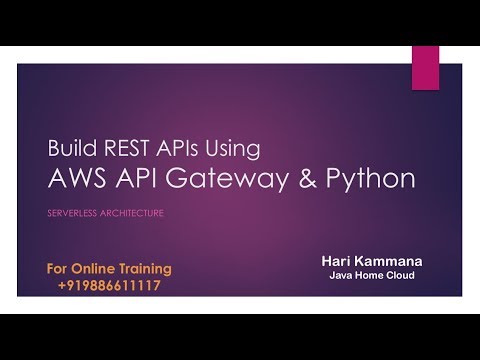 Aws Api Gateway Aws Serverless Post Data To Dynamodb Using Api Gateway Lambda Python