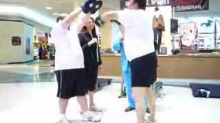 preview picture of video 'BellyBusters Westfield Tuggerah Challenge Part 3'
