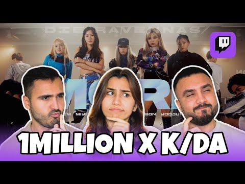 Reaction to 1MILLION X K/DA - MORE | Die Ravennas