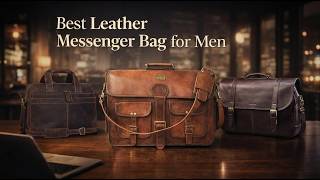 Best Leather Messenger Bags for Men – Top 5 Stylish & Affordable Choices