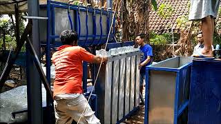 Mesin Es Balok VESTREF MEB 100 Kapasitas 10 Ton