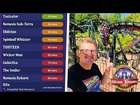 The BUSIEST Time Of The Year at Alton Towers! July 2025 Update!