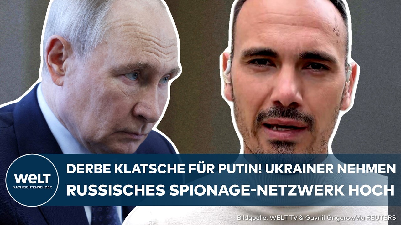 UKRAINE-KRIEG: "Spektakulärer Schlag!" Ukrainern gelingt Mega-Coup gegen Putins Spionagenetzwerk
