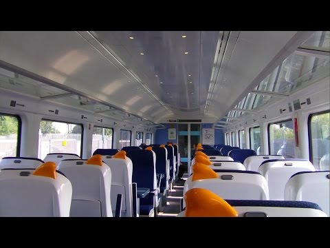 Onboard a 22000 Class Intercity Train - Monasterevin Station