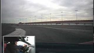 Driving a Ferrari F458 Italia around Las Vegas Motor Speedway