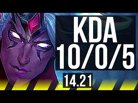 VARUS & Leona vs KOG'MAW & Galio (ADC) | 10/0/5, Legendary | KR Challenger | 14.21