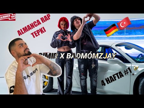 EN YETENEKLİ KADIN RAPÇİ ? BADMOMZJAY KASİMİR X OHNE DİCH TEPKİ VE ÇEVİRİ 🇹🇷🇩🇪