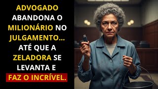 A lawyer abandons the millionaire at the trial… until the cleaning lady gets up and does somethin...