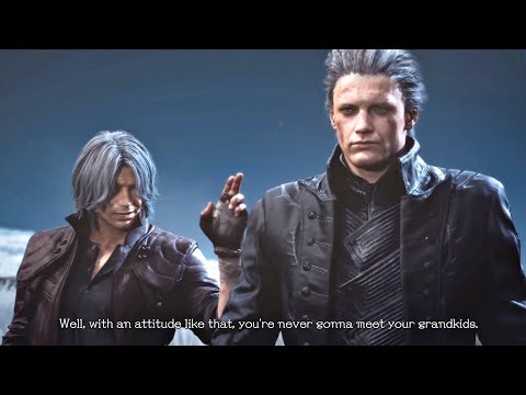Dante Vs Vergil Fight Scene - Devil May Cry (4K Ultra HD)