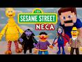 Sesame Street NECA COMPLETE Series 1 2 Figures Big Bird Bert Ernie Count Grover