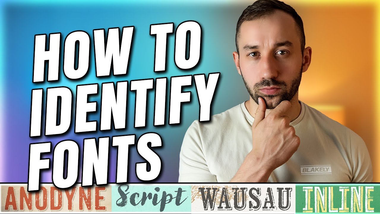 How to find (almost) any Font from an Image