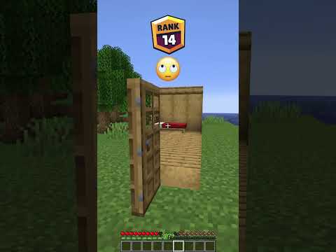 How To Find Secret Base at Different Ranks vs Building Emoji Reaction #shorts #meme #minecraft