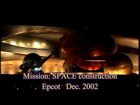 Mission: SPACE Construction – Dec. 2002 – Epcot – Future World East