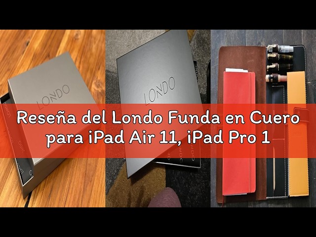Vídeo relacionado con Londo Funda Gafas Cuero Genuino con Botón, Protección Antiarañazos, Diseño Minimalista, 16x7x4 cm, Unisex