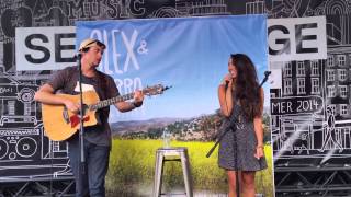 &quot;All for You&quot; - Alex and Sierra, live