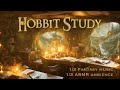 Cozy Hobbit Study Room for Work, Reading or Studying | Peaceful Ambience for best Productivity
