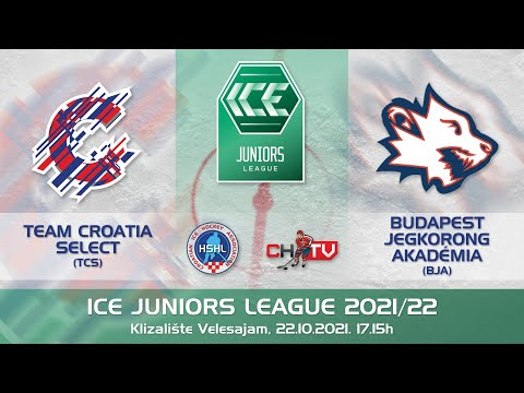 ICE JUNIORS LEAGUE 2021/22 - Team Croatia Select vs Budapest Jegkorong Akademia