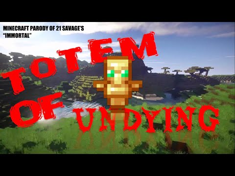 Justin McGee - Totem of Undying - Minecraft Parody of 21 Savage's "Immortal"