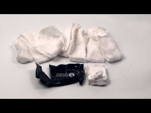 Compressed Krinkle Gauze v05