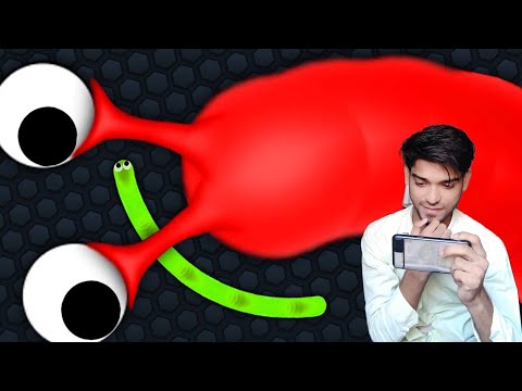 Slither.io Tiny Pro Snake Destroy Giant Snakes  - Epic Slitherio Gameplay #slithersnake